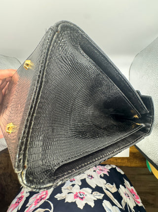 Off Brand Celine-Like Lizard Handbag