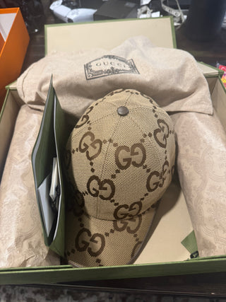 Gucci Jumbo GG Baseball Cap