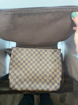 Louis Vuitton Damier Ebene Brooklyn MM Messenger Bag