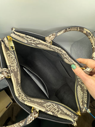 Louis Vuitton Popincourt NM Handbag Monogram Canvas with Python MM