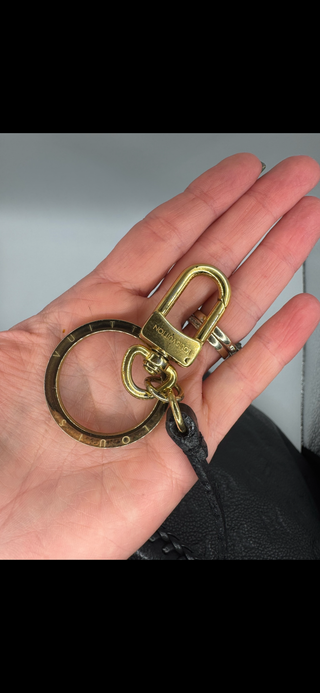 Louis Vuitton Monogram Empreinte Artsy MM – Black Leather Shoulder Bag