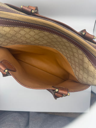 Vintage Celine Macadam Top Handle Bag