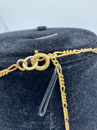 Celine Gold Carriage Necklace