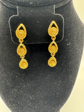 Givenchy Gold Drop Earrings