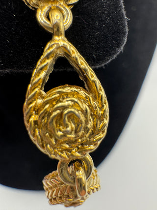 Givenchy Gold Drop Earrings