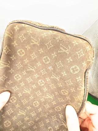 Louis Vuitton Monogram Idiel Never Full Mm Tote Bag Shoulder Canvas Fuzan MM