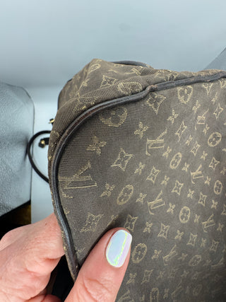 Louis Vuitton Monogram Idiel Never Full Mm Tote Bag Shoulder Canvas Fuzan MM