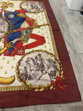 Hermes Scarf - Napoleon Print