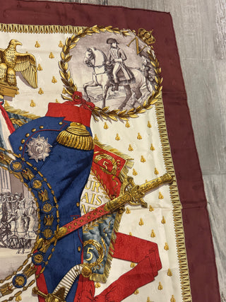 Hermes Scarf - Napoleon Print