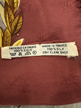 Hermes Scarf - Napoleon Print