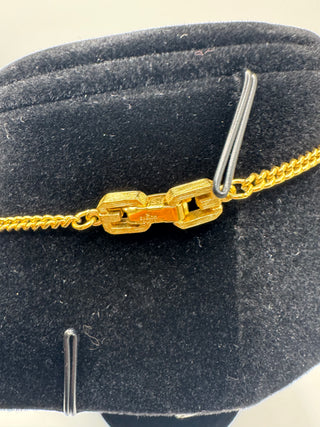 Givenchy Vintage G long Chain Necklace
