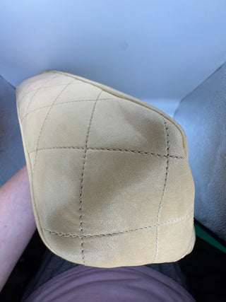 CHANEL Vintage Cream Calfskin Bag
