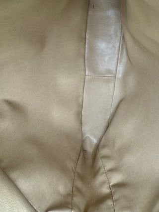 CHANEL Vintage Cream Calfskin Bag