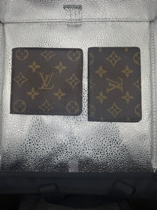 Bundle deal: Louis Vuitton Bifold Monogram Wallet and Card/license holder.