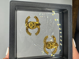 CHANEL CC Clip-on Earrings