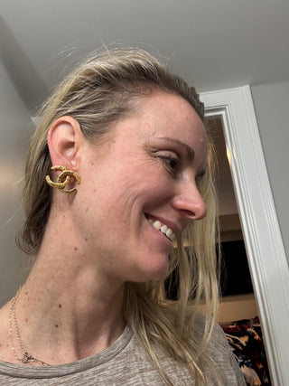 CHANEL CC Clip-on Earrings