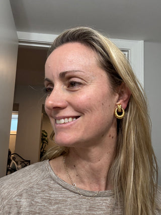 Christian Dior Vintage Clip On Hoops