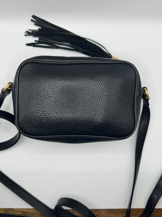 Gucci Interlocking G Soho Mini Crossbody Bag in Black