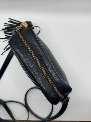 Gucci Interlocking G Soho Mini Crossbody Bag in Black