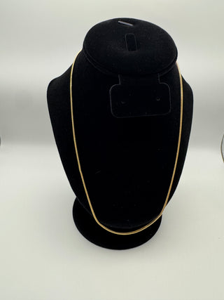 Christian Dior Fine Gold Rope Chain
