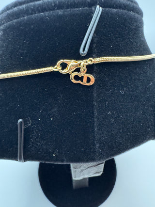 Christian Dior Fine Gold Rope Chain
