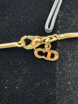 Christian Dior Fine Gold Rope Chain