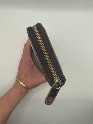 Louis Vuitton Vernis Maroon Patent Leather Zippy Wallet