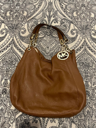 Michael Kors Fulton Large Leather Shoulder Bag