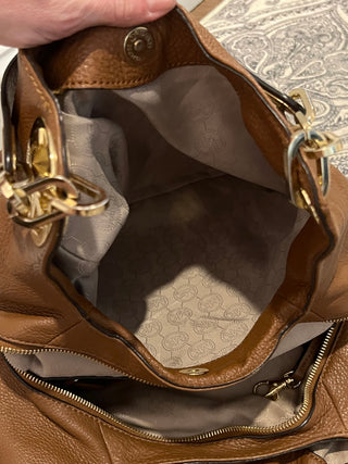 Michael Kors Fulton Large Leather Shoulder Bag