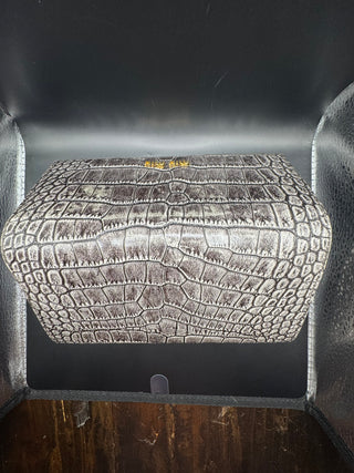 Miu Miu Bifold Long Wallet - Crocodile pattern