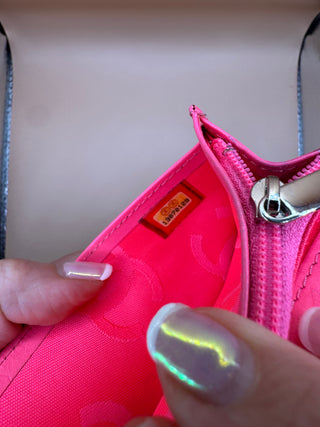 Chanel Calfskin Quilted Chambon Yen Wallet